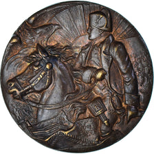 France, Medal, Napoléon Ier, Jacques Edouard Gatteaux, AU(55-58), Copper