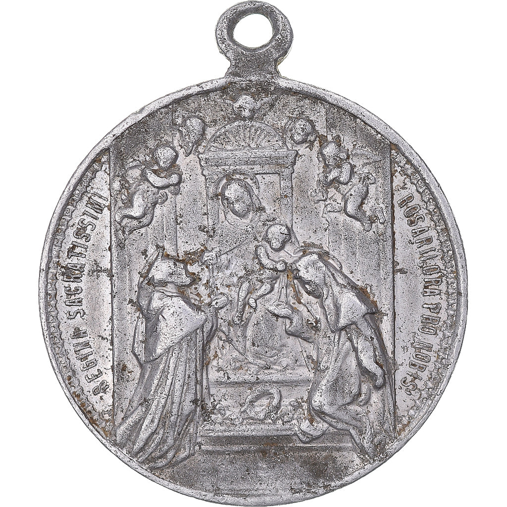 Vatican, Token, Le Pape Pie X, Religions & beliefs, EF(40-45), Aluminium