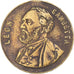 Francja, medal, Léon Gambetta, Politics, 1838, EF(40-45), Mosiądz