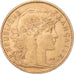 Moneta, Francja, Marianne, 10 Francs, 1906, Paris, EF(40-45), Złoto, KM:846