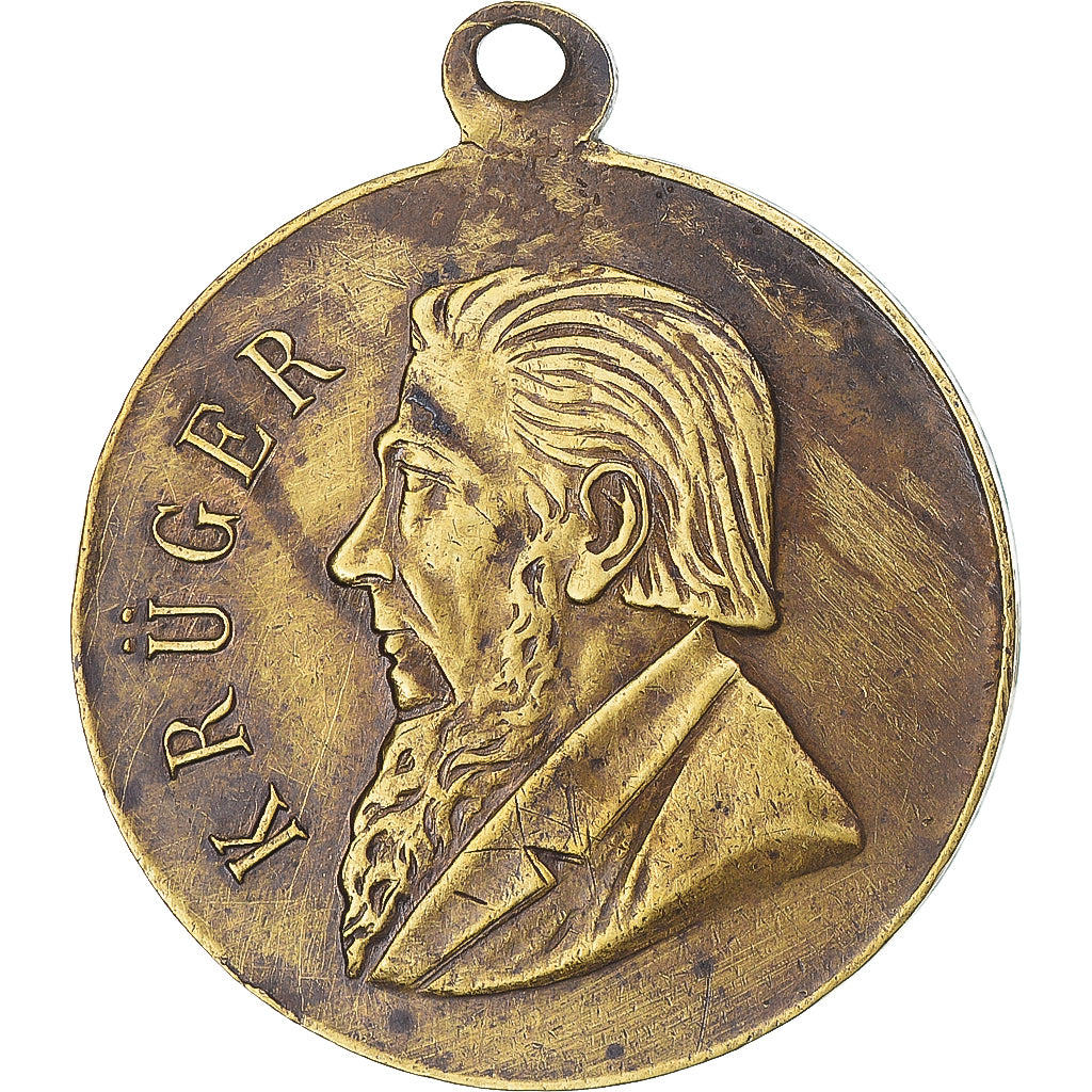 Zuid Afrika, Medaille, Protestantisme, Krüger Président du Transvaal, 1900