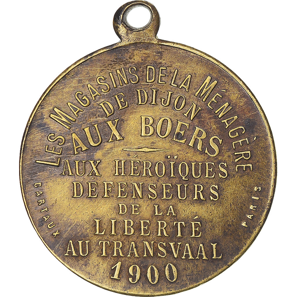 Zuid Afrika, Medaille, Protestantisme, Krüger Président du Transvaal, 1900