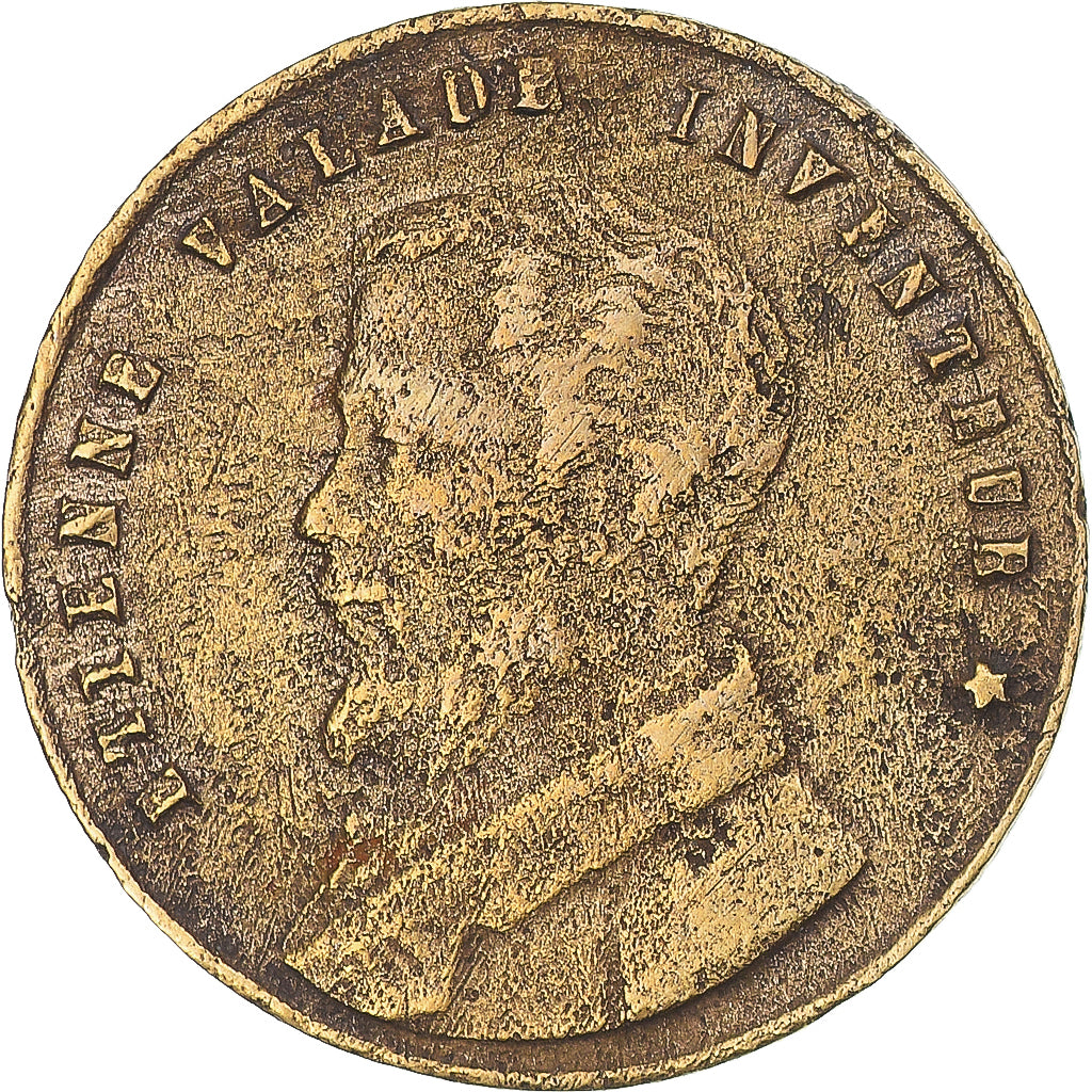 Frankrijk, Medaille, Etienne Valade, Exposition de Paris, Sciences &