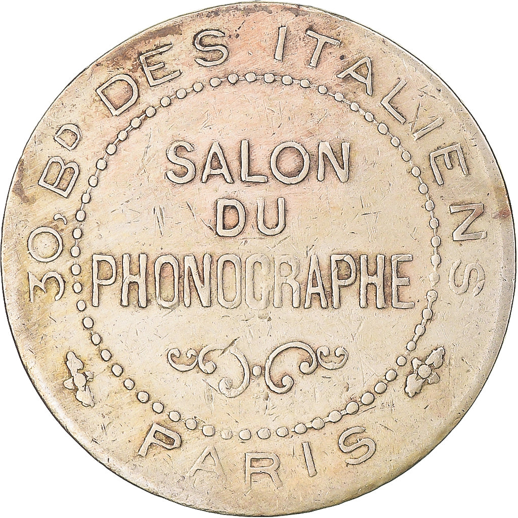 France, Token, Salon du Phonographe, Disques Pathé, Paris, Arts & Culture