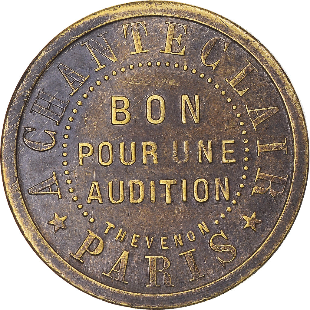 France, Token, Paris, A Chanteclair, Bon pour une Audition, Publicity