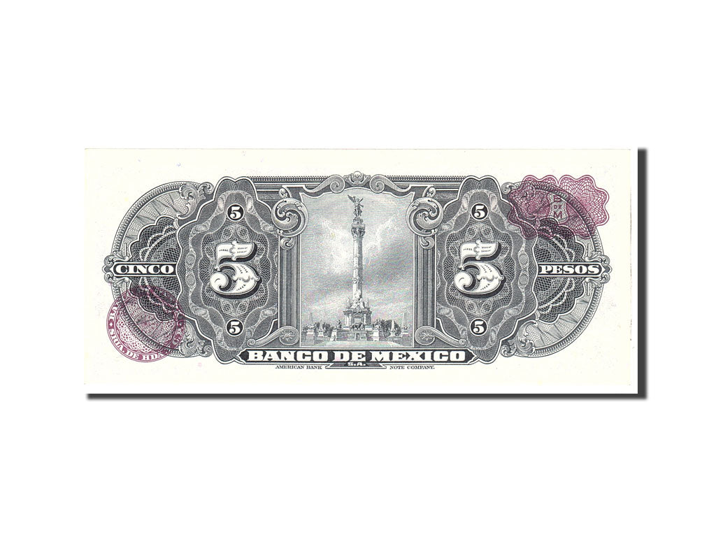 Mexico, 5 Pesos, 1970, KM:60k, 1970-07-22, UNC(65-70)