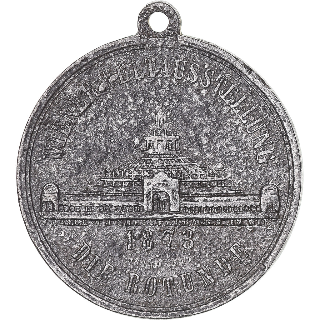 Austria, Medal, Exposition Internationale de Vienne, François Joseph Ier, 1873