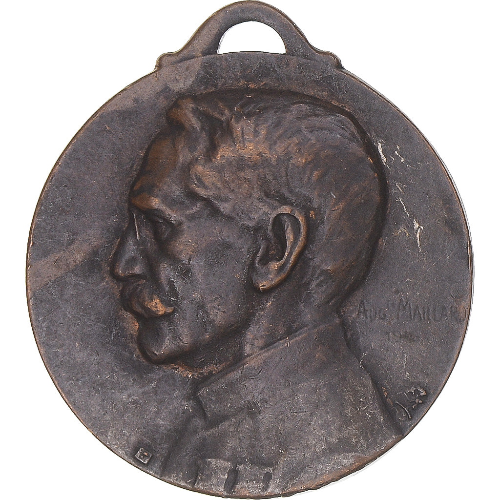 Francia, medaglia, Gallieni, WAR, 1916, Maillart, BB, Bronzo