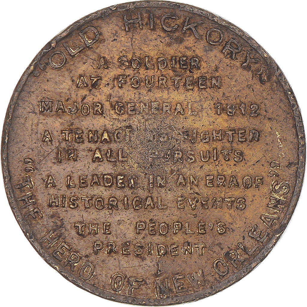 Stany Zjednoczone Ameryki, Token, Andrew Jackson - 7th President, Politics