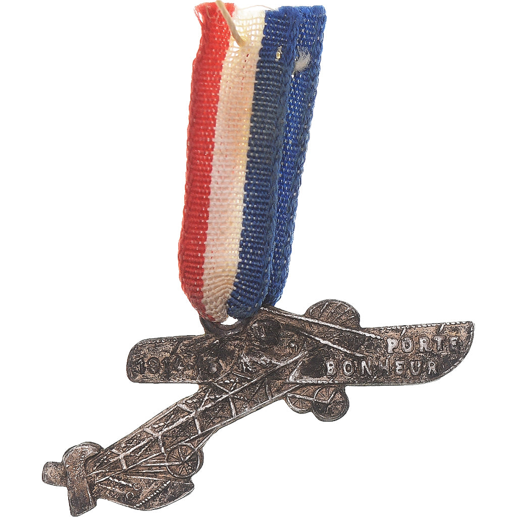 Frankrijk, Porte-Bohneur, Aviation, Medaille, 1914, Heel goede staat, Aluminium