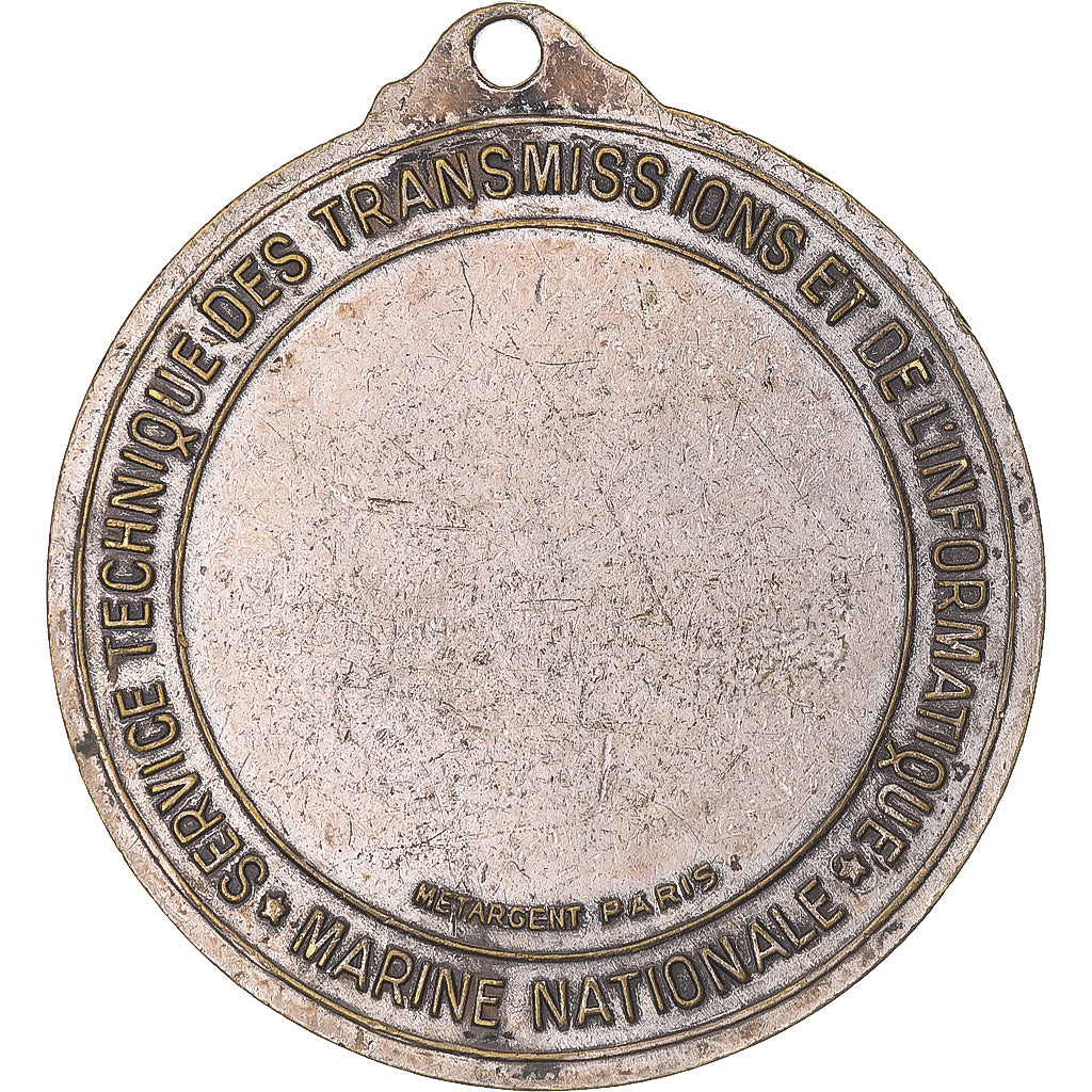 Francia, medalla, SERTIM, Marine Nationale, Métargent Paris, MBC, Silvered