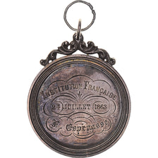 Scotland, Medal, Institution Française, Prix d'Honneur, 1863, J.Law, MS(63)