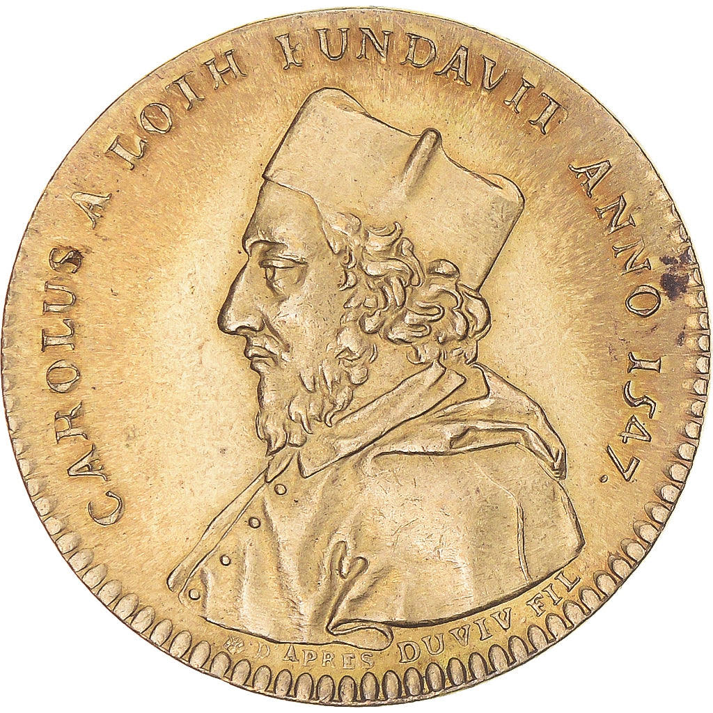 France, Token, Champagne Ardennes, Université de Reims, 1756, Restrike