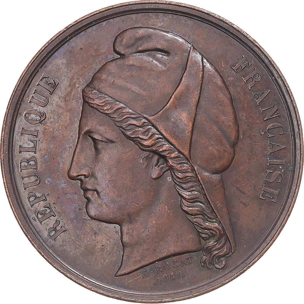 Francia, medaglia, Célébration du 1er Anniversaire de la Révolution de