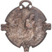 França, Gloire aux Serbes, WAR, medalha, 1916, Qualidade Boa, Bargas, Bronze