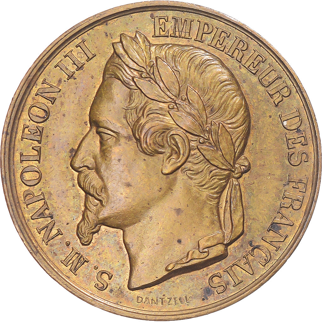 Francia, medaglia, Napoléon III, Elu par 7824189 suffrages le 2 décembre 1852