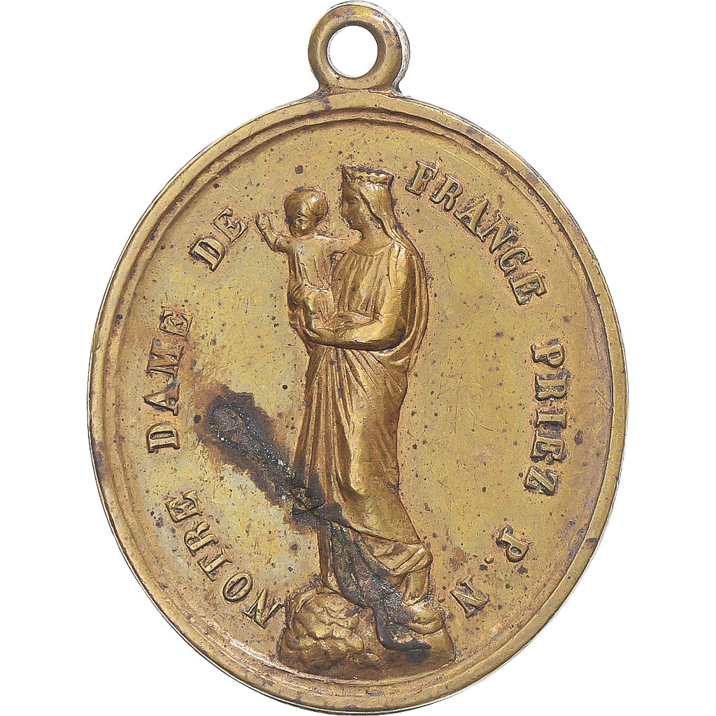 Francia, medaglia, Notre Dame de France, Notre Dame du Puy, Religions & beliefs