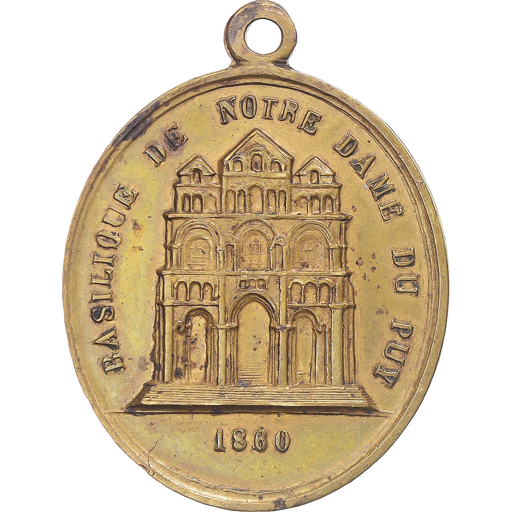 Francia, medaglia, Notre Dame de France, Notre Dame du Puy, Religions & beliefs