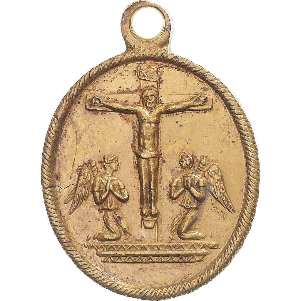 Francia, medaglia, Notre Dame de Fourvières, Religions & beliefs, BB, Ottone