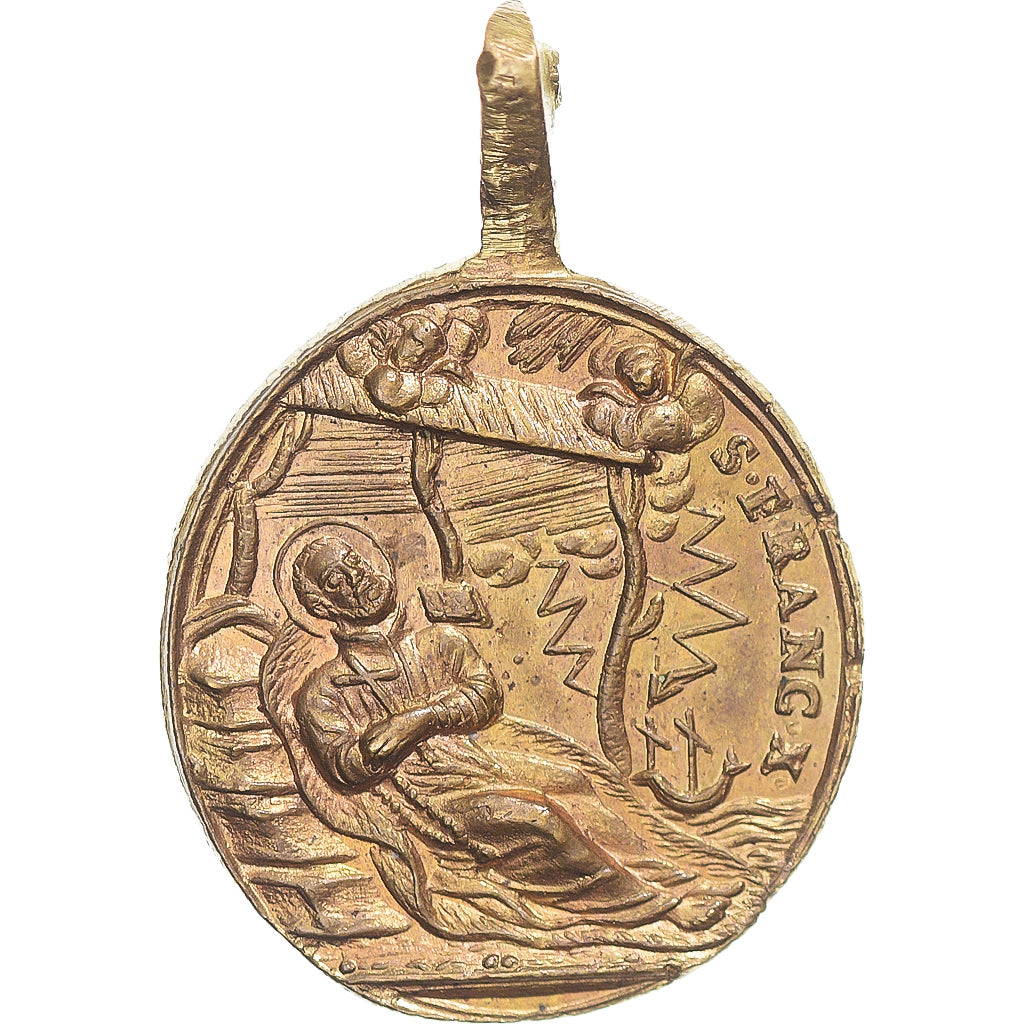 Francja, medal, Saint Ignace de Loyola, Religie i wierzenia, AU(50-53), Mosiądz