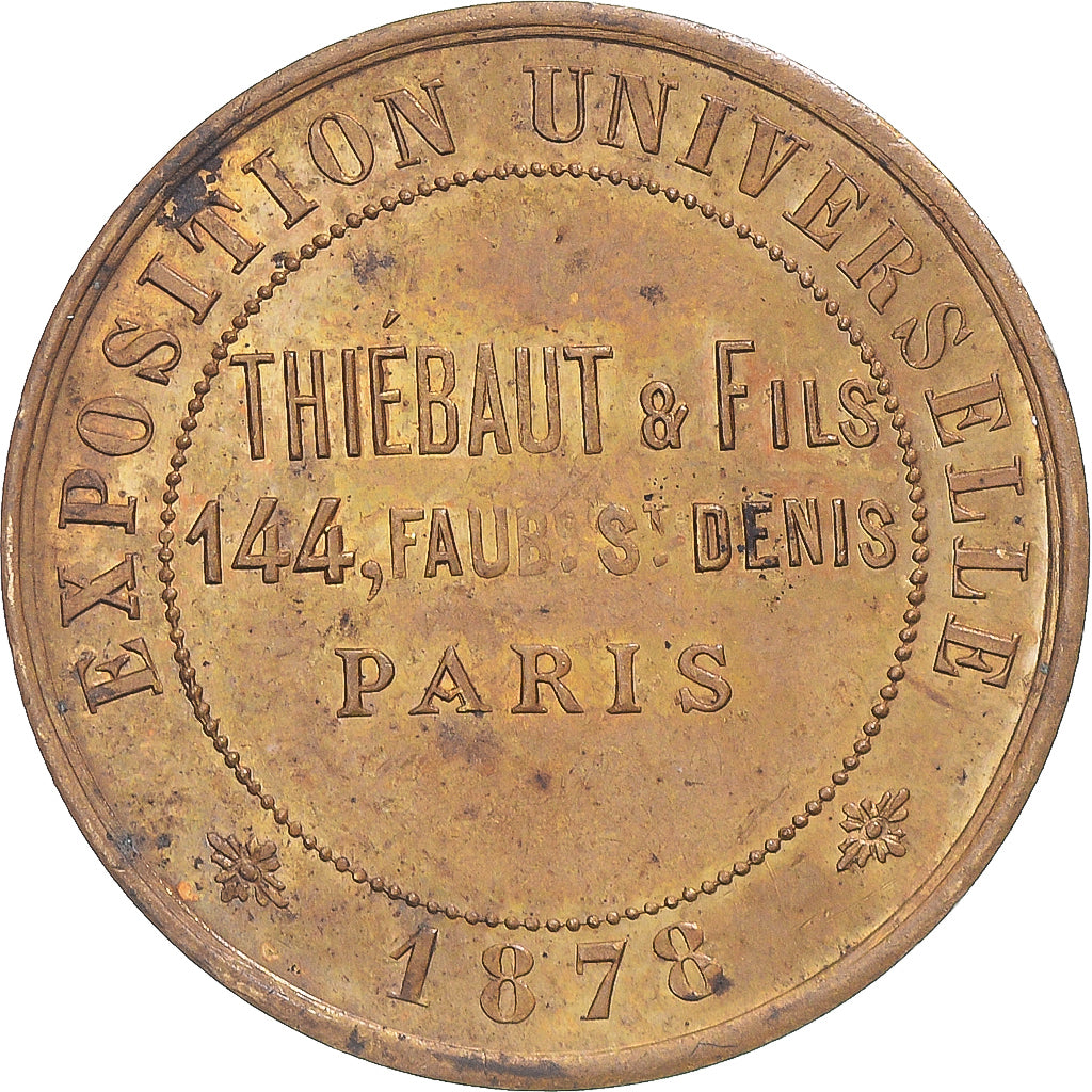 Francia, ficha, Exposition Universelle de Paris, Thiébaut et Fils, Arts &