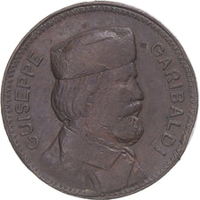 France, Medal, A Garibaldi, La France Reconnaissante, VF(20-25), Copper