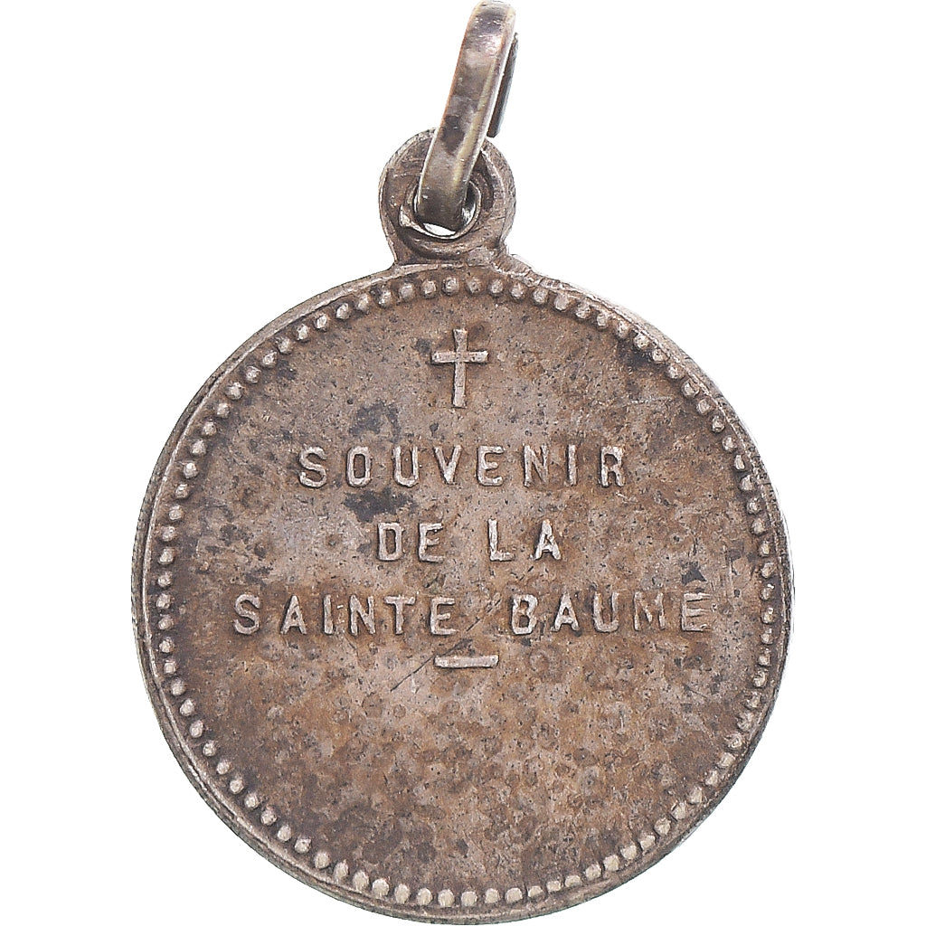 Francja, medal, Souvenir de la Sainte Baume, Religie i wierzenia, EF(40-45)