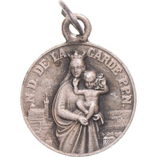 Francja, medal, Notre-Dame de la Garde, Religie i wierzenia, VF(30-35), Brąz