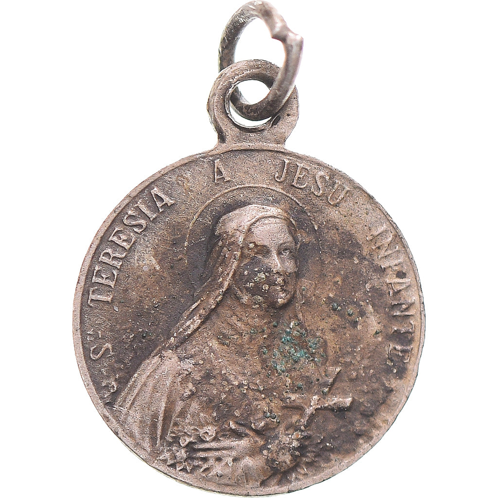 Francja, medal, Notre-Dame de la Garde, Religie i wierzenia, VF(30-35), Brąz