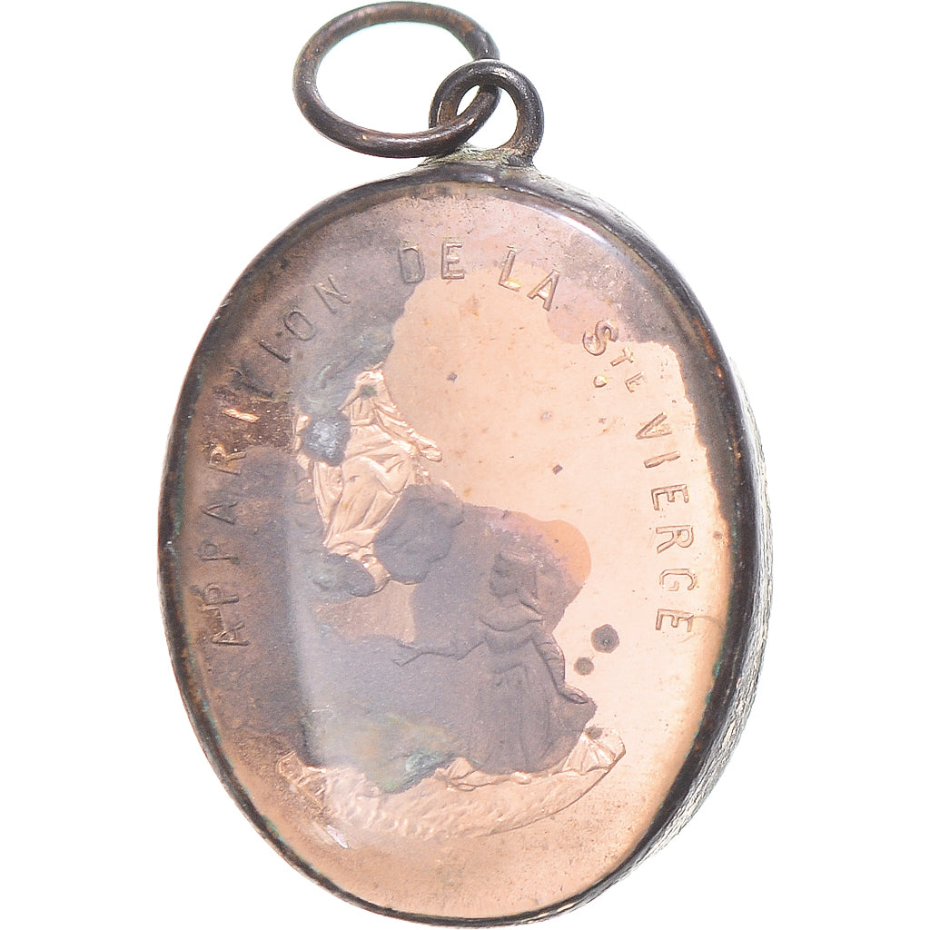 Francia, medaglia, Notre Dame de Laus, Religions & beliefs, MB+, Undetermined