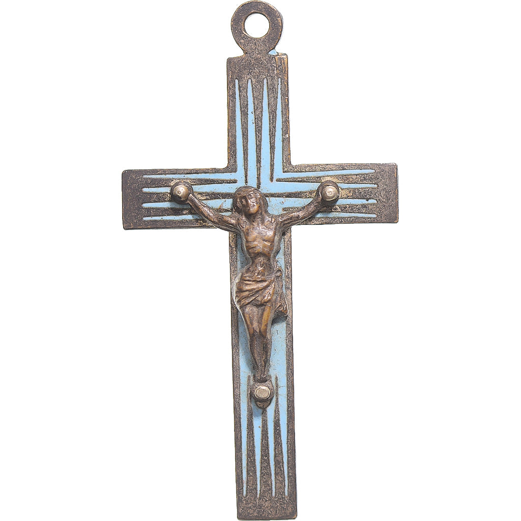 Francia, medaglia, Croix Pectorale, Religions & beliefs, Christ, BB, Métal