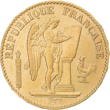 Monnaie, France, Génie, 20 Francs, 1878, Paris, TTB+, Or, Gadoury:1063, KM:825