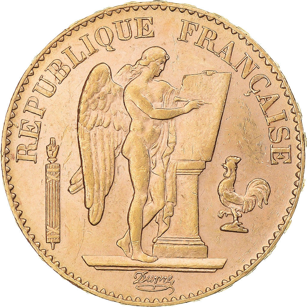 Monnaie, France, Génie, 20 Francs, 1897, Paris, SUP, Or, Gadoury:1063, KM:825