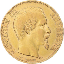 Monnaie, France, Napoléon III, 20 Francs, 1855, Paris, TTB+, Or, KM:781.1