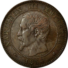 Monnaie, France, Napoleon III, Napoléon III, 2 Centimes, 1854, Bordeaux, TTB