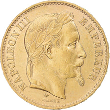 Monnaie, France, Napoleon III, 20 Francs Or, 1869, Paris, TTB+, Or