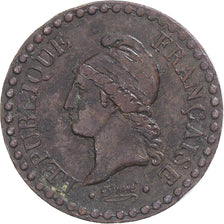 Moneta, Francia, Dupré, Centime, 1848, Paris, MB+, Bronzo, KM:754, Gadoury:84