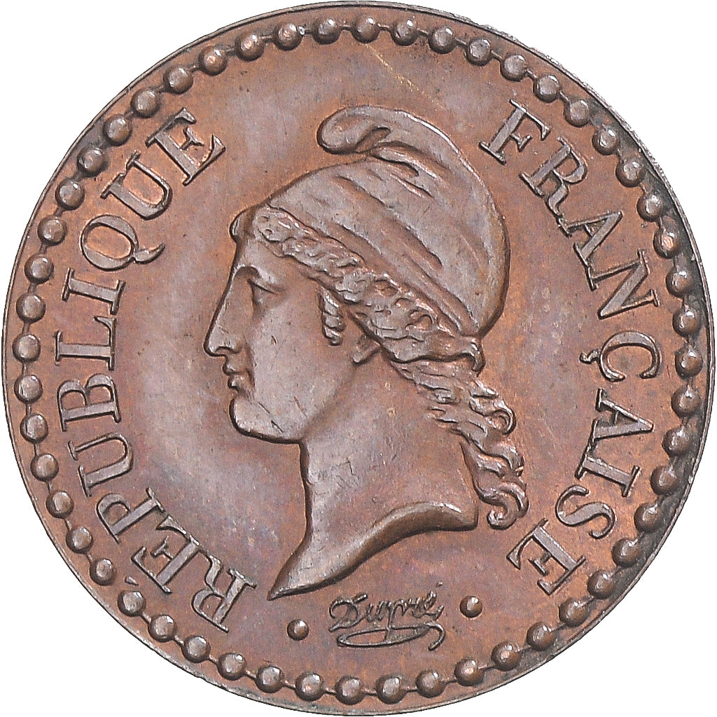 Coin, France, Dupré, Centime, 1849, Paris, AU(50-53), Bronze, KM:754