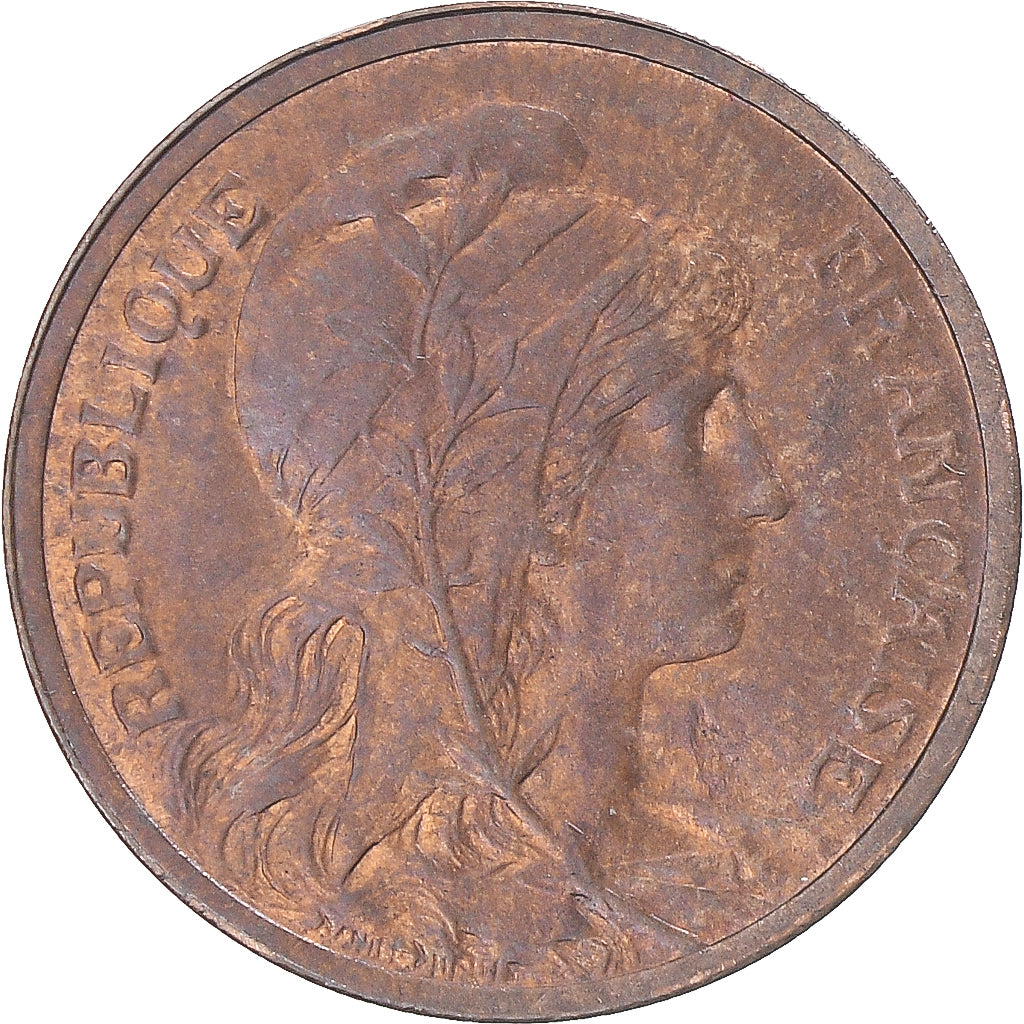 Coin, France, Dupuis, Centime, 1908, Paris, AU(55-58), Bronze, KM:840
