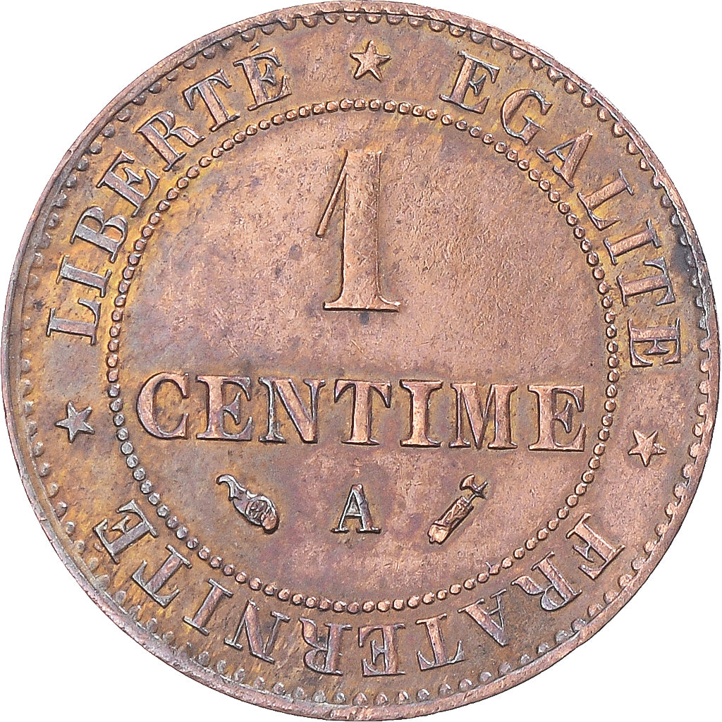 Coin, France, Cérès, Centime, 1888, Paris, EF(40-45), Bronze, KM:826.1