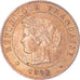 Coin, France, Cérès, Centime, 1892, Paris, AU(50-53), Bronze, KM:826.1