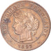 Monnaie, France, Cérès, Centime, 1897, Paris, TTB+, Bronze, Gadoury:88