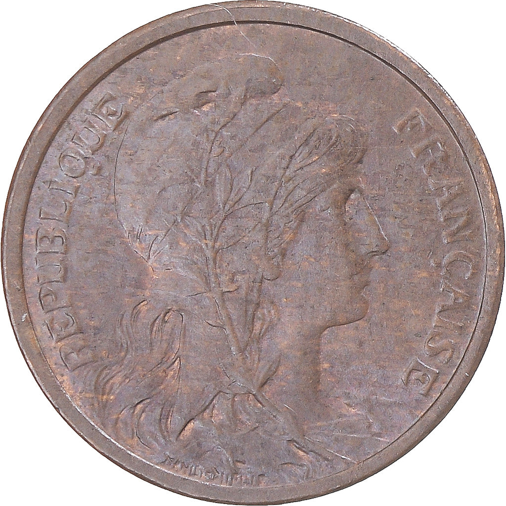 France, 1 Centime, Dupuis, 1903, Paris, Bronze, AU(55-58), Gadoury:90
