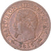 Monnaie, France, Napoleon III, Napoléon III, Centime, 1855, Lyon, SUP, Bronze