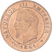 Monnaie, France, Napoleon III, Napoléon III, Centime, 1861, Strasbourg, SUP+