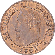 Munten, Frankrijk, Napoleon III, Napoléon III, Centime, 1862, Paris, PR