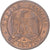 Moneta, Francja, Napoleon III, Napoléon III, Centime, 1862, Paris, AU(55-58)