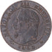 Moeda, França, Napoleon III, Napoléon III, Centime, 1862, Strasbourg