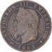 Monnaie, France, Napoleon III, Napoléon III, Centime, 1862, Strasbourg, TB+