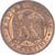 Moneda, Francia, Napoleon III, Centime, 1870, Paris, MBC+, Bronce